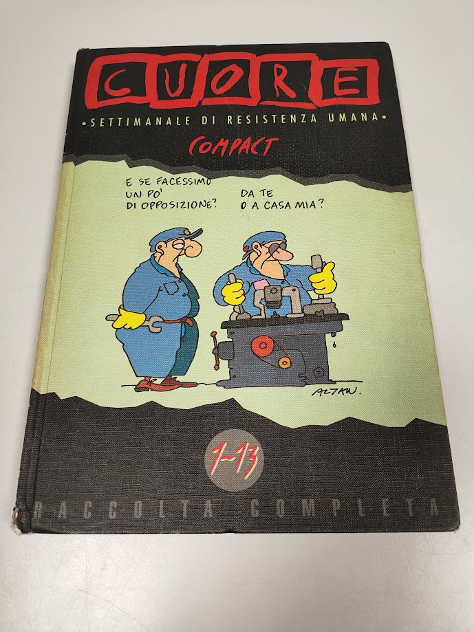 Fumetto Cuore. Settimanale di Resistenza Umana. Compact 1-13 1991