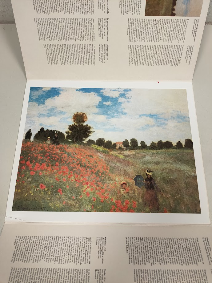 Libretto con 6 poster Monet Taschen Posterbook 1996