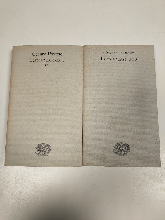Libri 2 Volumi Cesare Pavese Lettere 1926-1950 Anno 1968