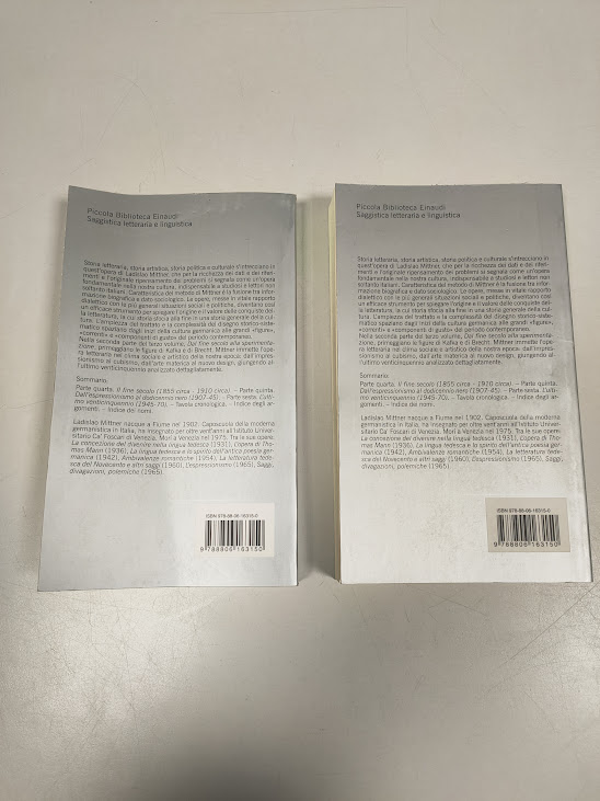 Libri 2 Volumi Storia della Letteratura Tedesca 2002