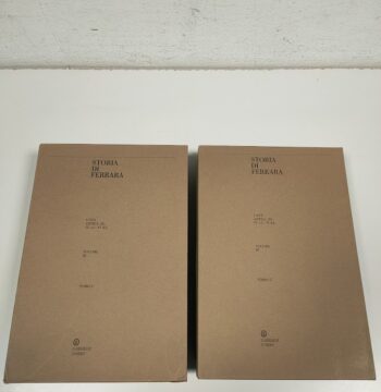 Libri 2 Volumi Storia di Ferrara Volume III Tomo 1 e 2 1989