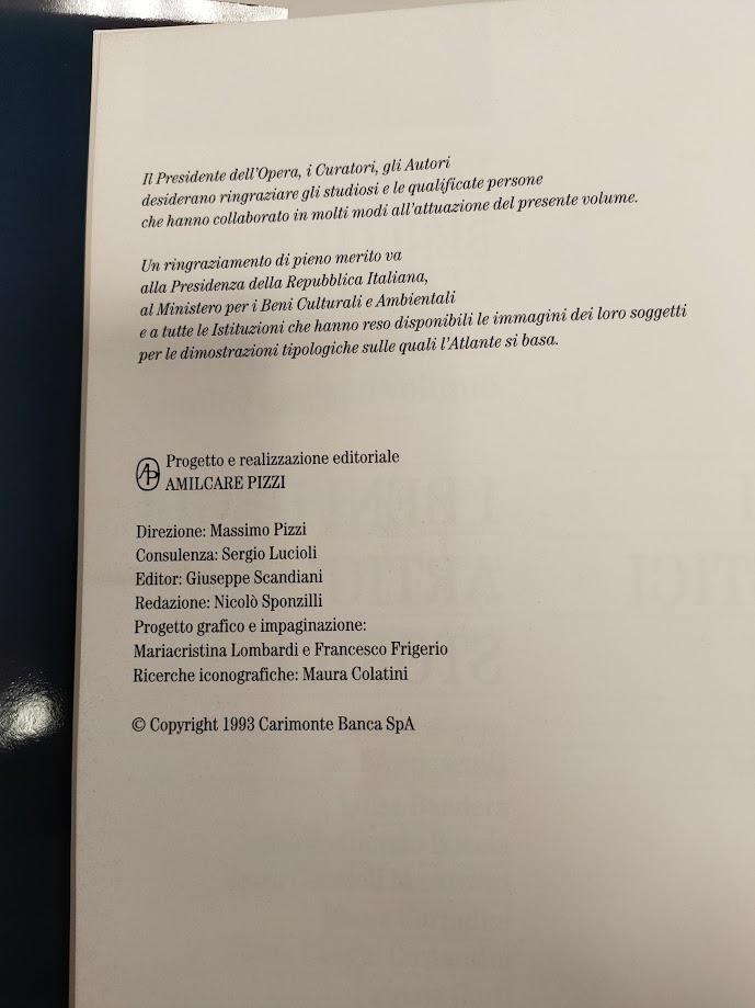Libro Atlante dei Beni Culturale Dell'Emilia Romagna 1993