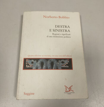 Libro Destra e Sinistra Ragioni e Significati di una Distinzione Politica 2004