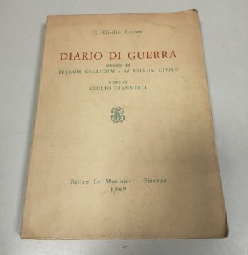 Libro Diario di Guerra C. Giulio Cesare 1969