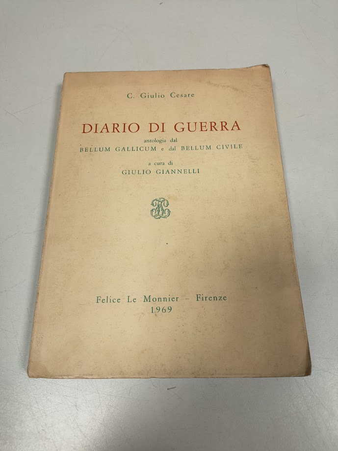 Libro Diario di Guerra C. Giulio Cesare 1969