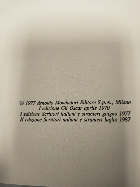 Libro Giorgio Bassani Il Romanzo di Ferrara - II° 1987
