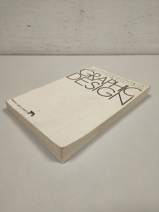 Libro Graphic Design Hohenegger/Estetica & Funzione/Tecnica & Progettazione 1983