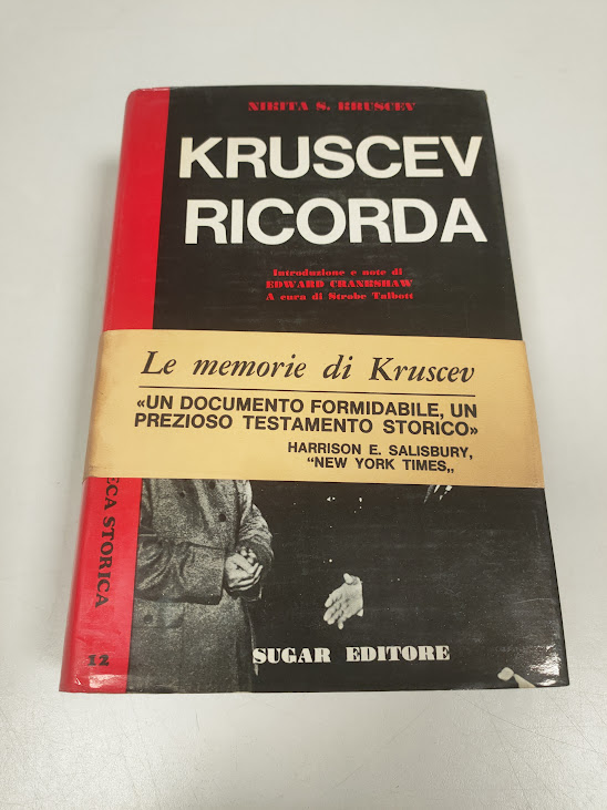 Libro Kruscev Ricorda Nikita S. Kruscev 1970