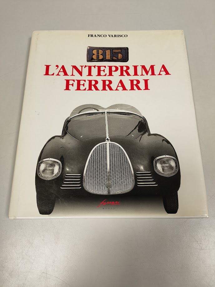 Libro L'Anteprima Ferrari Franco Varisco 1990