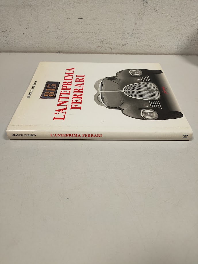 Libro L'Anteprima Ferrari Franco Varisco 1990