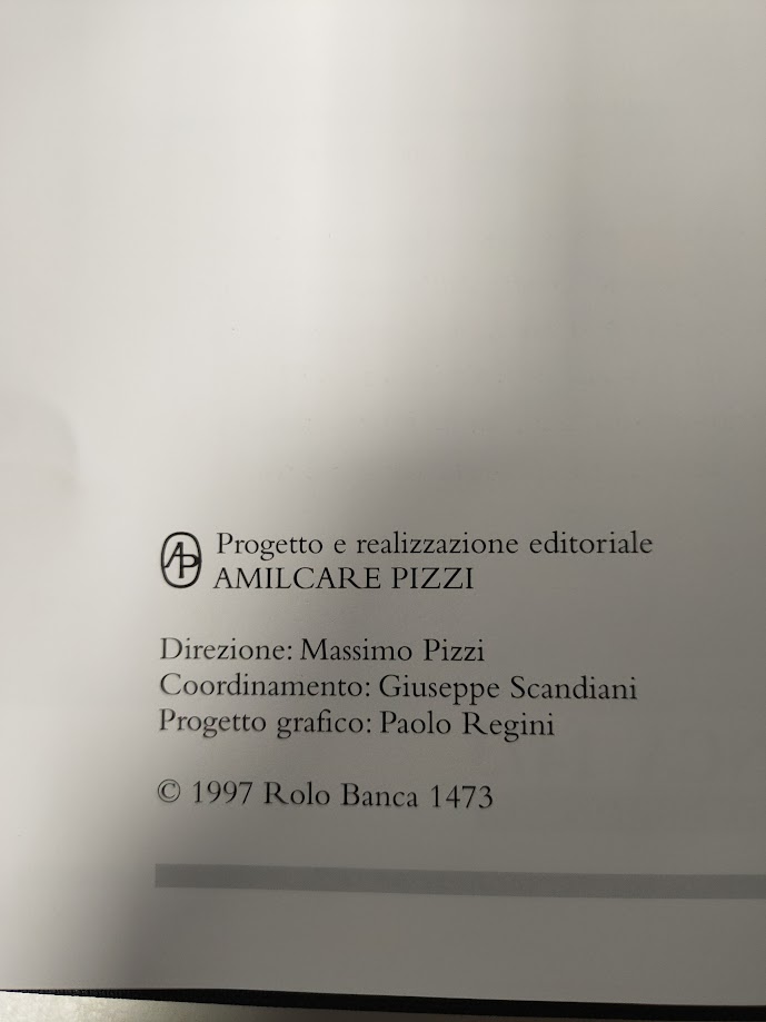 Libro La Raccolta D'Arte Rolo Banca 1473 Anno 1997