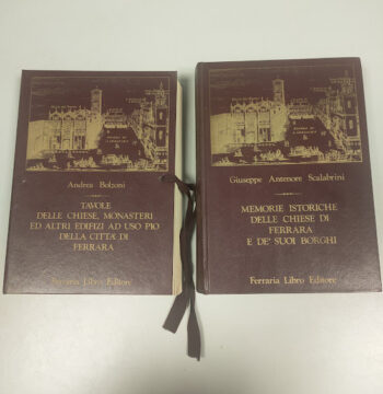 Libro Memorie Istoriche delle Chiese di Ferrara e dei suoi Borghi 1981