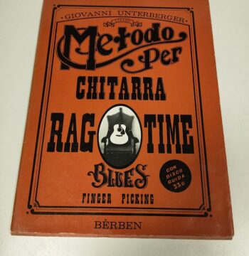 Libro Metodo per Chitarra Rag Time Blues 1980