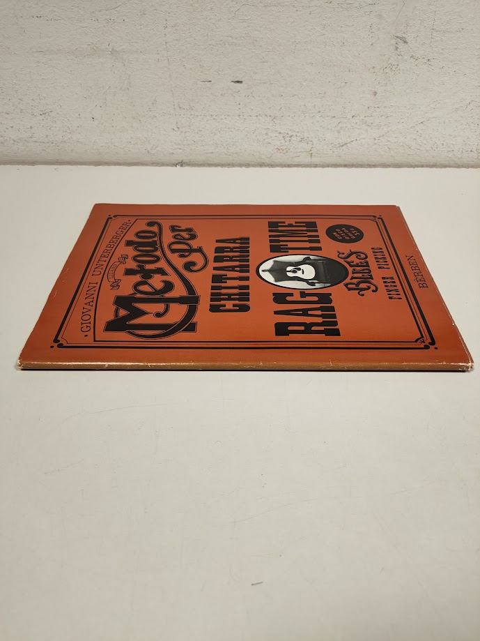 Libro Metodo per Chitarra Rag Time Blues 1980