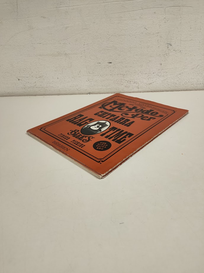 Libro Metodo per Chitarra Rag Time Blues 1980
