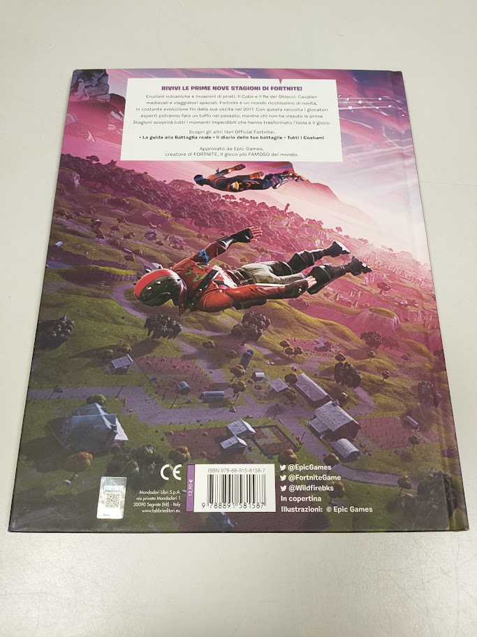 Libro Official Fortnite La Storia Fabbri Editori Prima Edizione 2019