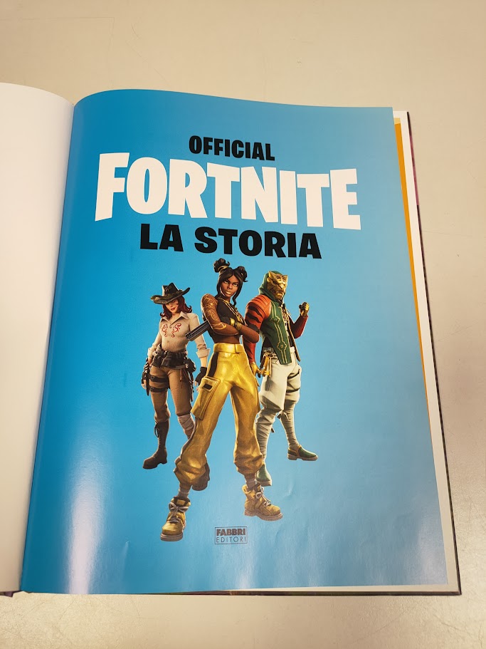 Libro Official Fortnite La Storia Fabbri Editori Prima Edizione 2019
