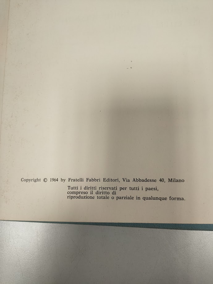 Libro Racconti e Leggende Volume 1 1964