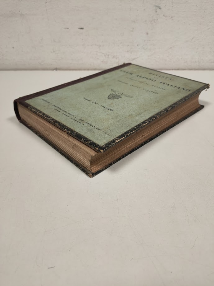 Libro Rivista del Club Alpino Italiano Volume LIII 1934 XIII