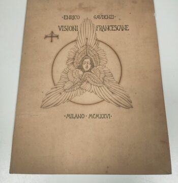 Libro Visioni Francescane Enrico Gavdenzi MCMXXVI (1926)