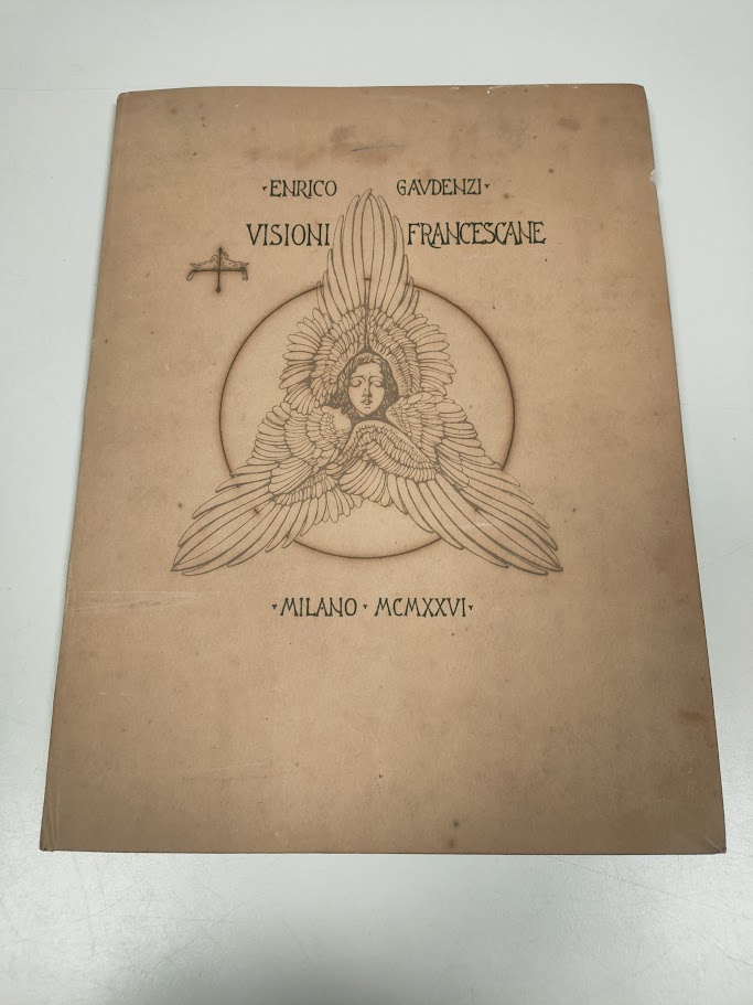 Libro Visioni Francescane Enrico Gavdenzi MCMXXVI (1926)