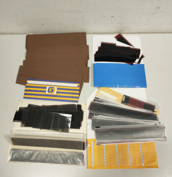 Lotto 300 Negativi da Fotografia, Colore Blu/Nero Anni '70/'80