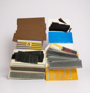 Lotto 300 Negativi da Fotografia, Colore Blu/Nero Anni '70/'80