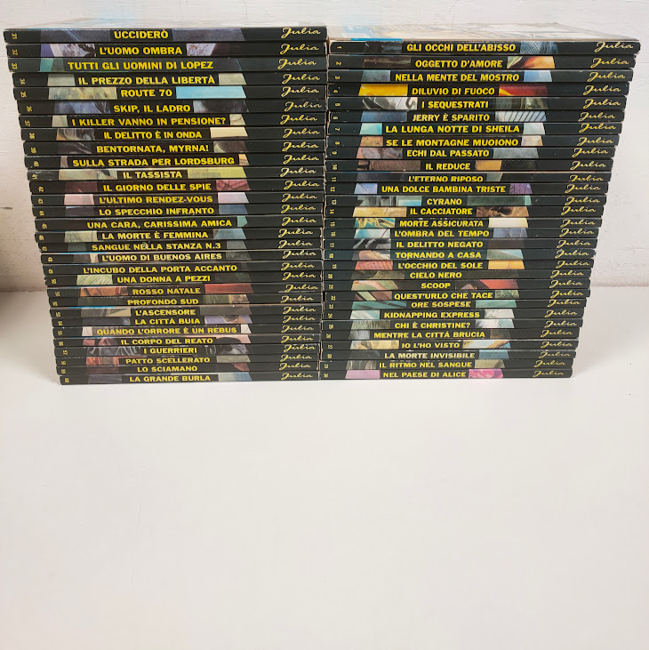 Lotto Fumetti Julia Editore Bonelli 1/200 Non completa