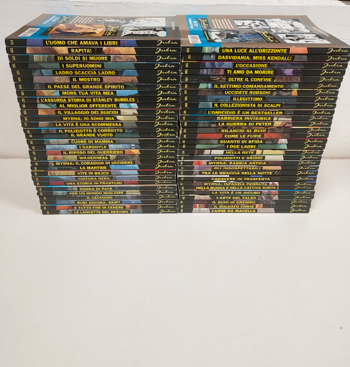 Lotto Fumetti Julia Editore Bonelli 1/200 Non completa