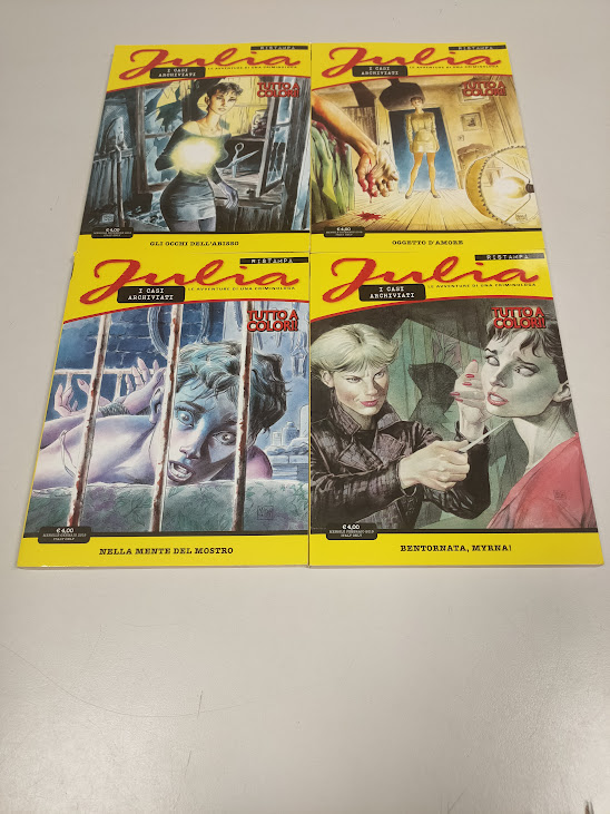 Lotto Fumetti Julia Editore Bonelli 1/200 Non completa