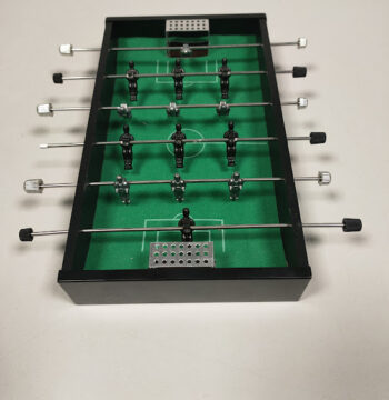 Mini Biliardino Compatto da Tavolo Calcio/Calcetto Vintage Anni '90