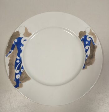 Piatto in Porcellana di Bohemia Sucesion Picasso Madrid 2004
