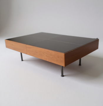 Tavolo/espositore con 4 cassetti