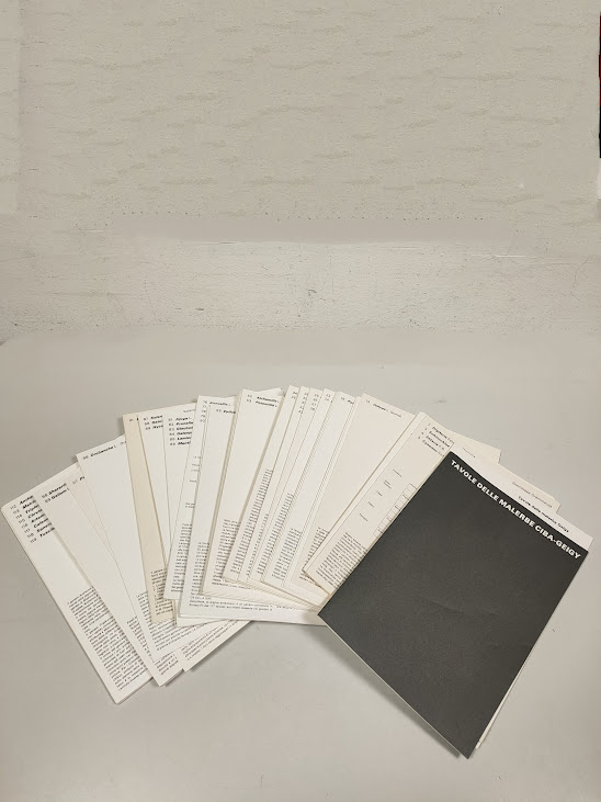 21 Tavole delle Malerbe Geigy 1969