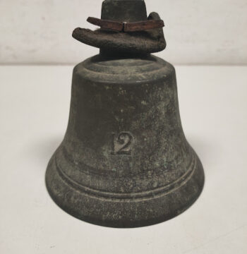 Antica Campanella da Bestiame in Bronzo 12 VF