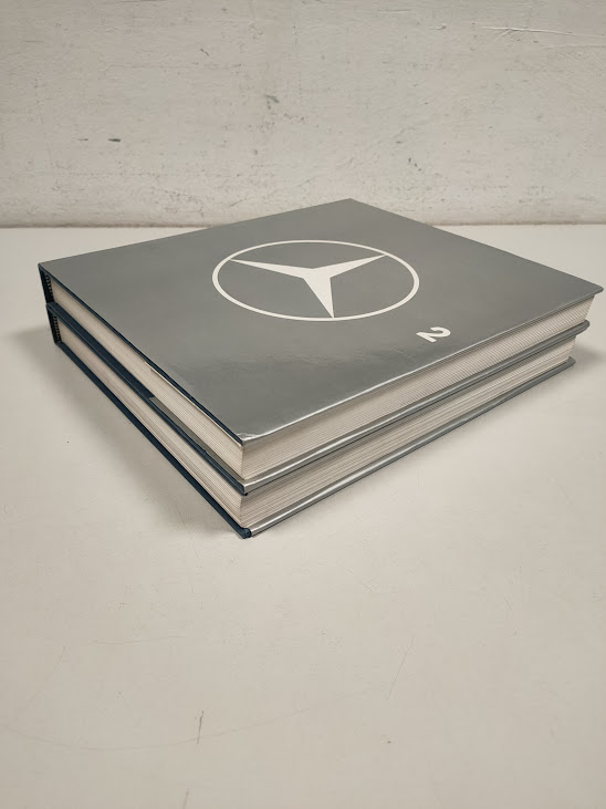Libri 2 Volumi Mercedes Benz Editore Automobilia 1886-1986 Anno 1985