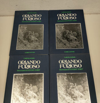 Libri 4 Volumi Orlando Furioso - Lodovico Ariosto 1978