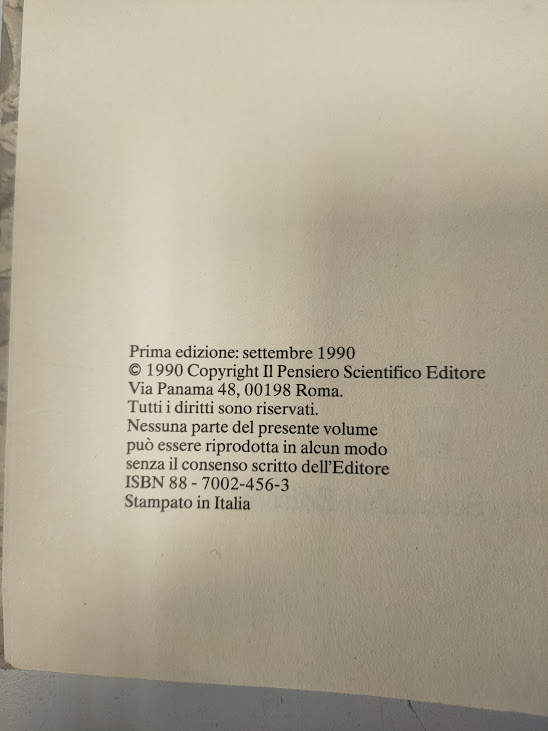 Libro Isteria - Giuseppe Roccatagliata - Il Pensiero Scientifico ED. 1990