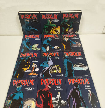 Lotto di Fumetti Diabolik 1/12 Gli Eroi del Fumetto Panorama 2004-2005