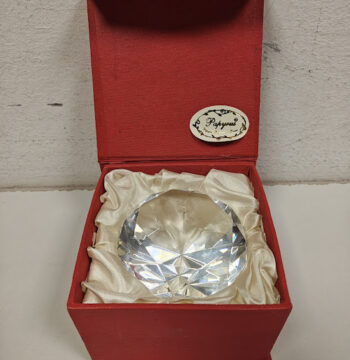 Pietra Diamante Fermacarte Trasparente "Papyrus"