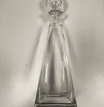 Bottiglia Profumo in Cristallo con Tappo Vintage