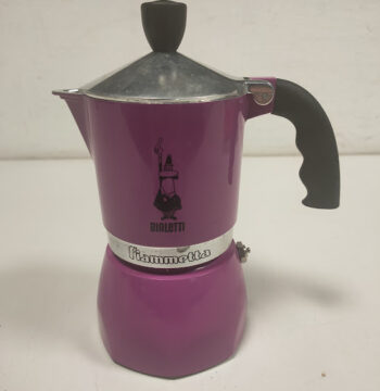 Caffettiera Pressofiltro Bialetti FIAMMETTA 3 Tazze Fucsia