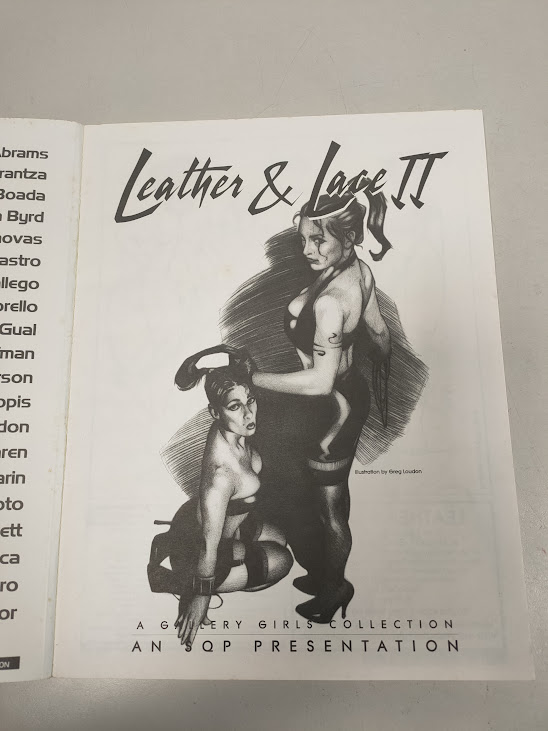 Fumetto Leatter & Lace II A Gallery Girls Collection Volume 2 1997