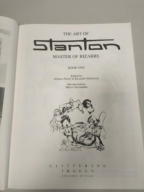 Fumetto The Art of Stanton Master of Bizarre 1970