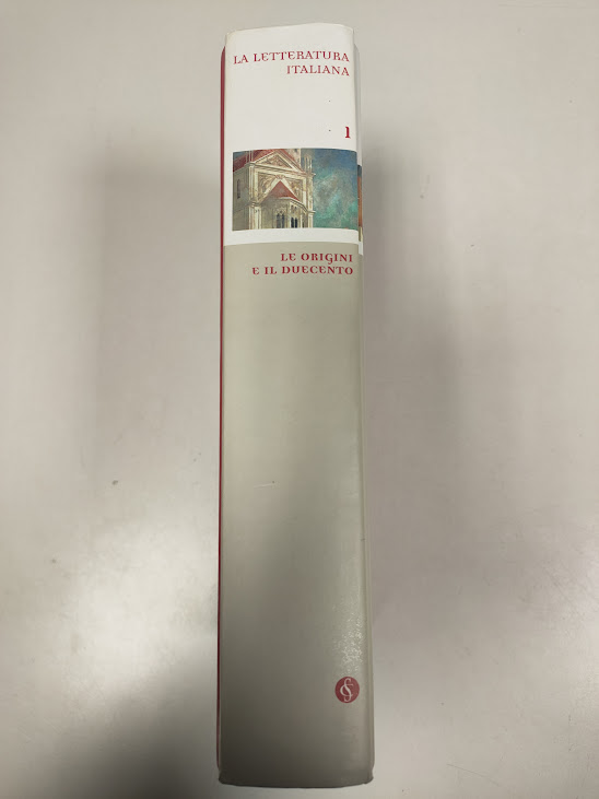 La letteratura Italiana le Origini e il Duecento Corriere della Sera 2005