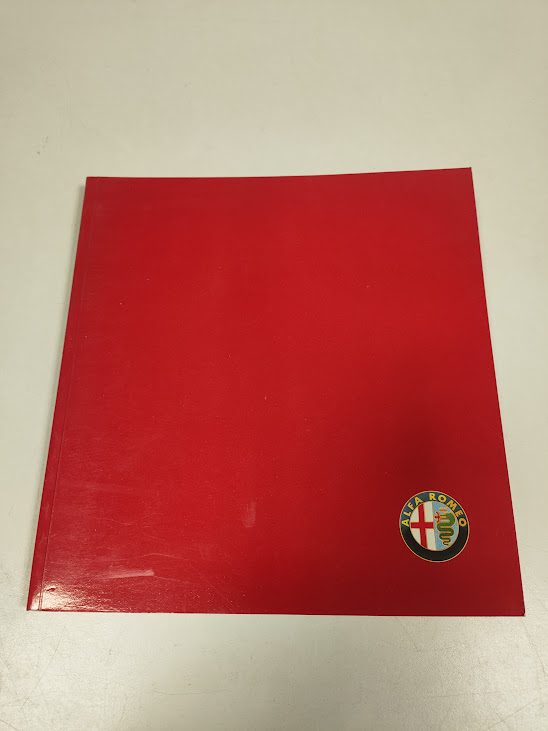 Libro Alfa Romeo Henry Cotton's 1989