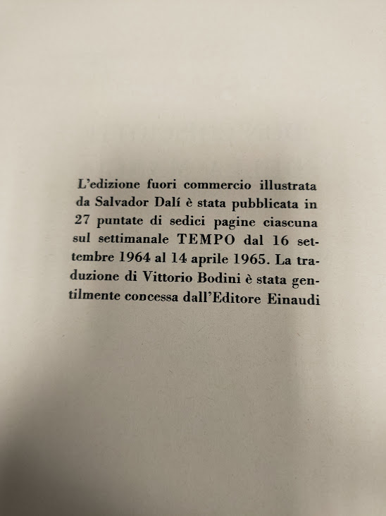 Libro Don Chisciotte della Mancia di Miguel De Cervantes 1965