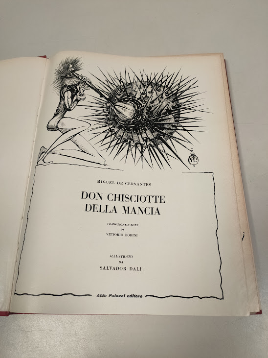 Libro Don Chisciotte della Mancia di Miguel De Cervantes 1965