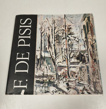 Libro F. De Pisis Ferrara Galleria Civica D'Arte Moderna 1973