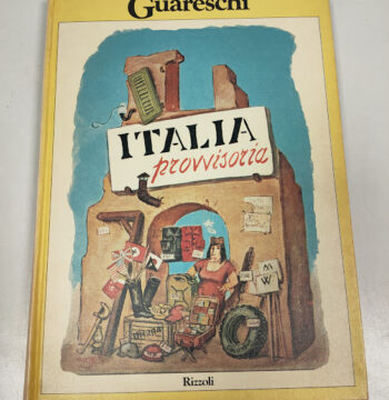 Libro ITALIA Provvisoria Guareschi Rizzoli 1983